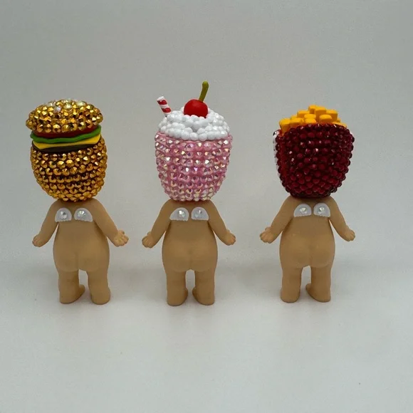 Custom Bedazzled Sonny Angel Statue Trio - Picture 3 of 5